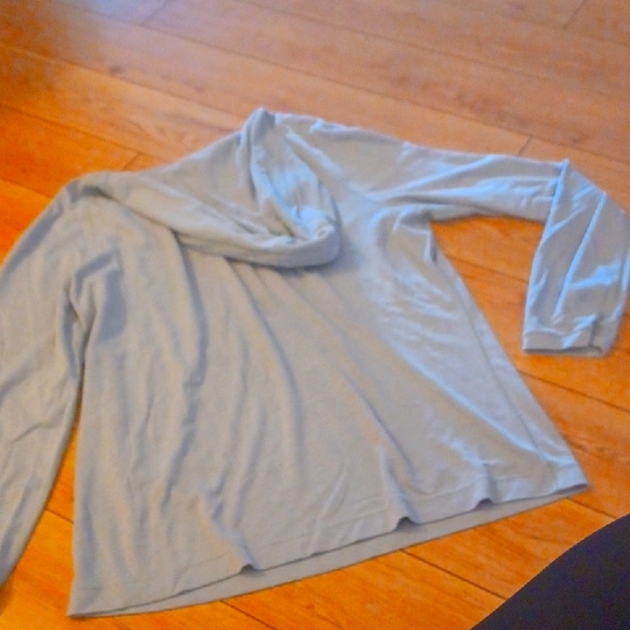 Lululemon Other - Lulelemon Hoodie  XL LS Men's Light Blue Gray Soft Cotton Knit EUC